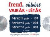 Freud - jo vairāk pērc, jo lētāk kļūst